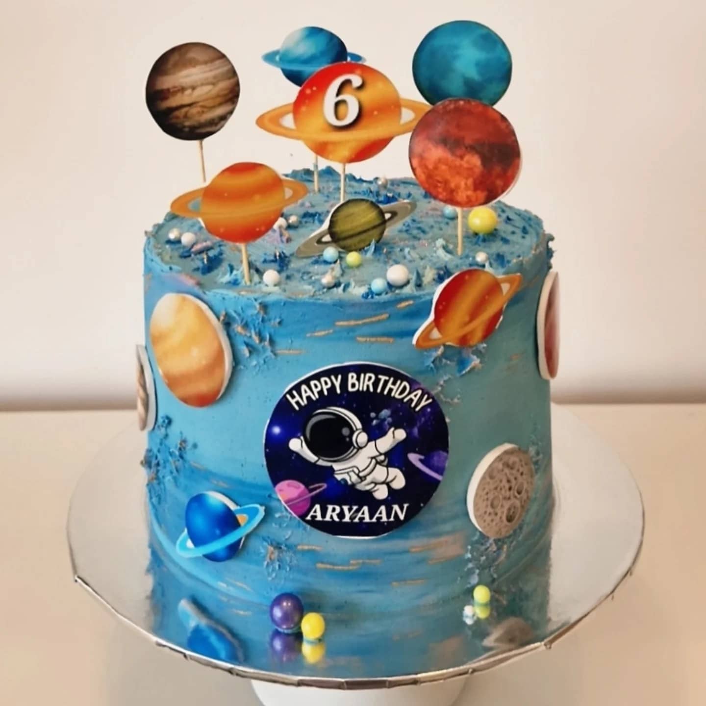 Outer space 6th birthday