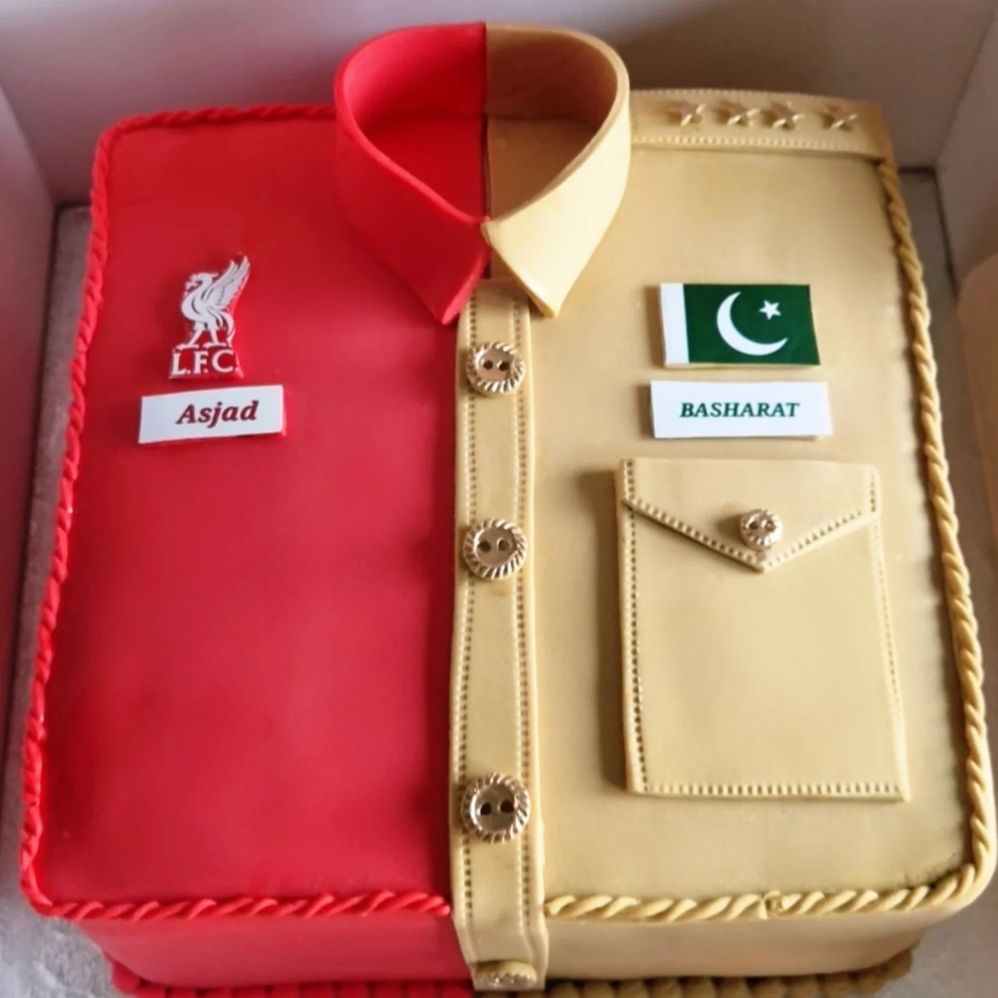 Football shirt and uniform