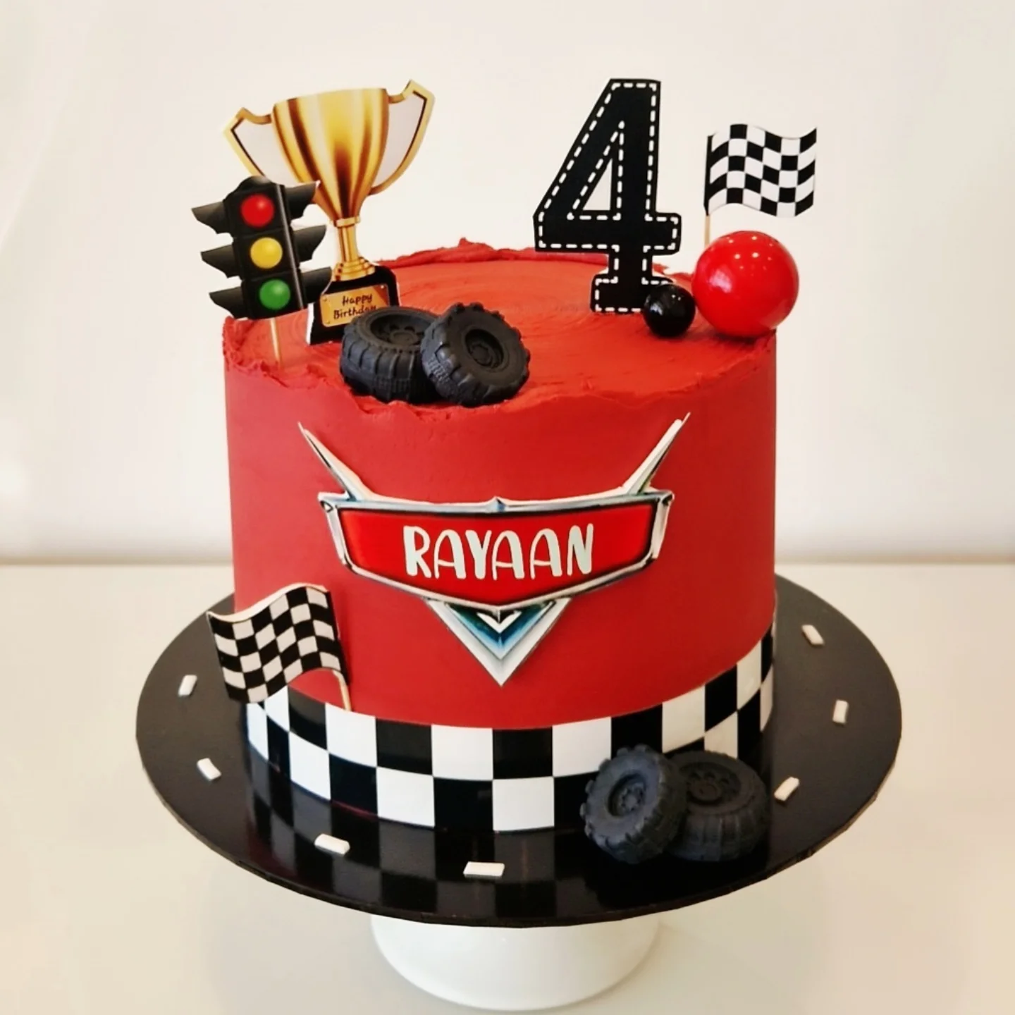 Racing 4th birthday