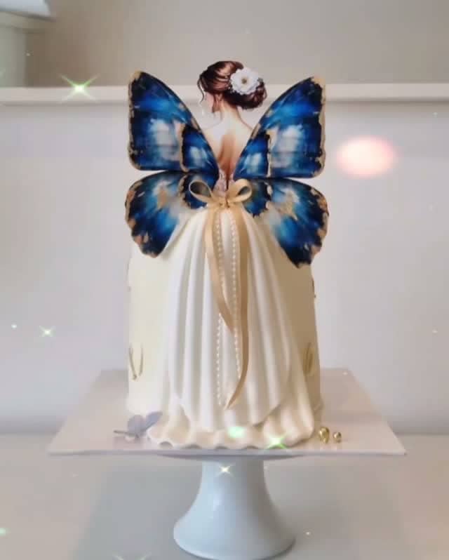 Butterfly gown